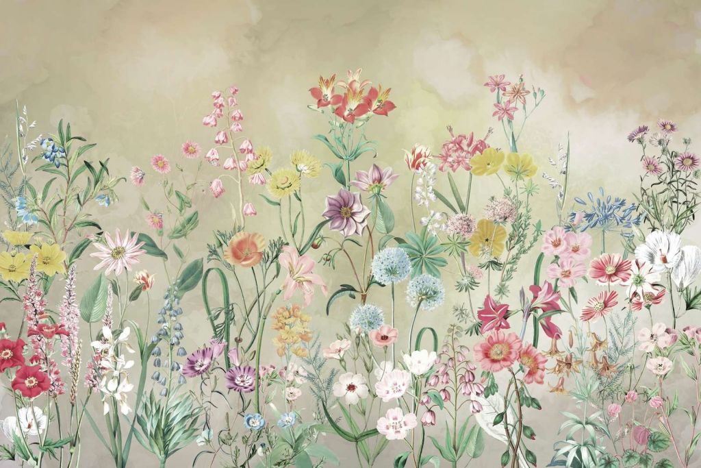 Pastel Wildflower Symphony