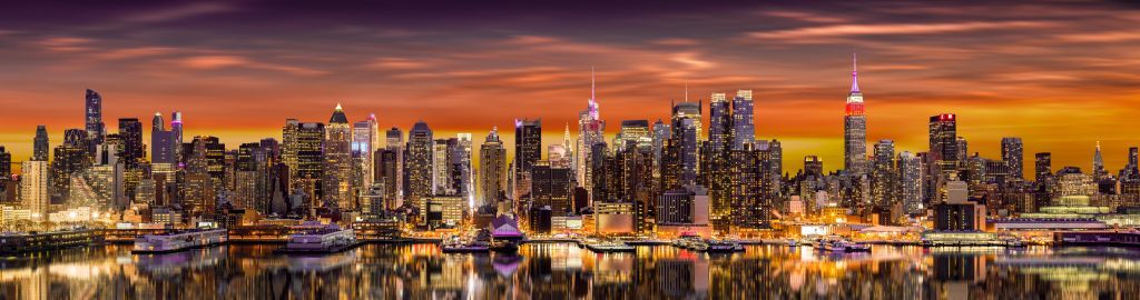 New York City Panorama Wallpaper