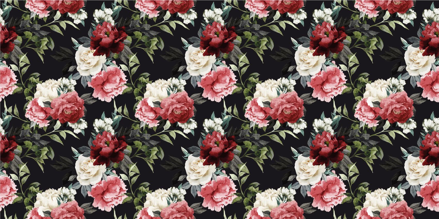 vintage rose pattern desktop